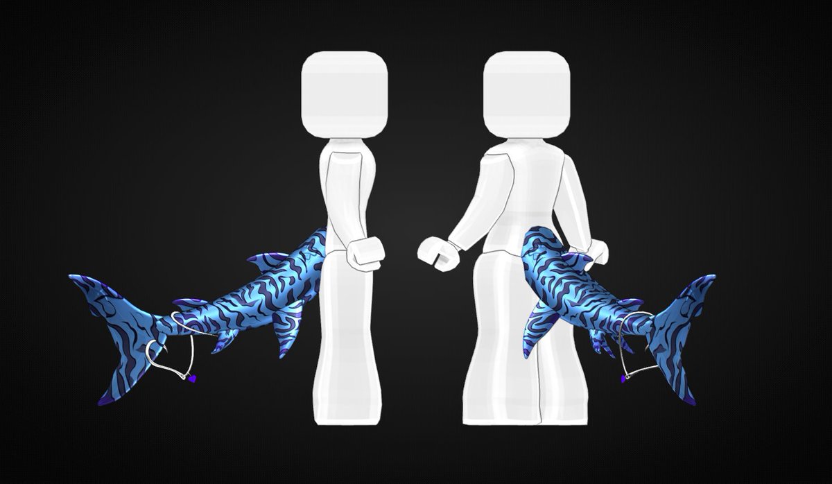 AymaneStudio's tweet photo. Cute shark tail roblox ugc 
made by me 
basecolor texture 
under 4k tris suitable for roblox marketplace . 
#roblox #robloxugc #robloxdev #robloxmodeler #ugc https://t.co/HPaeW1mXEX
