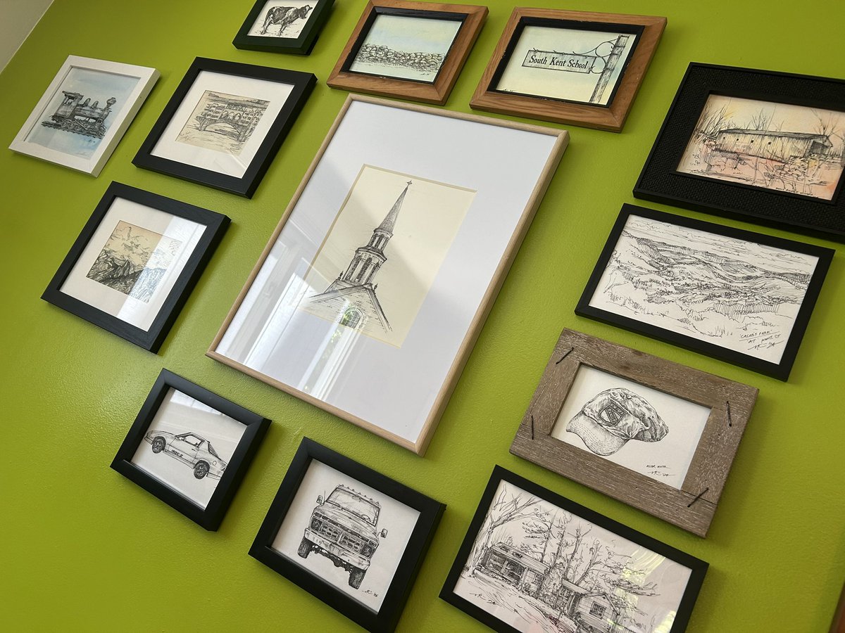 VinnieRicasio's tweet photo. A couple of new retro auto, art additions up on the gallery home wall. #Ford #IROCZ
https://t.co/vIIJw6nzMV
#Art #Drawing #Illustration #WallArt #Gallery https://t.co/6yIV5AVteE