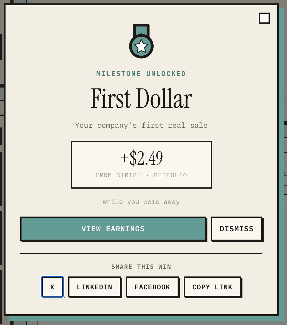 ADelanglade's tweet photo. When your AI companies start generating real revenue, from real users... #gamechanger
@NanoCorpHQ 

Pet Passport just made its first dollar on NanoCorp 🎉
https://t.co/s14JS5qHti

Create yours at https://t.co/S15JgM7f7R https://t.co/czXmcVZ5HY