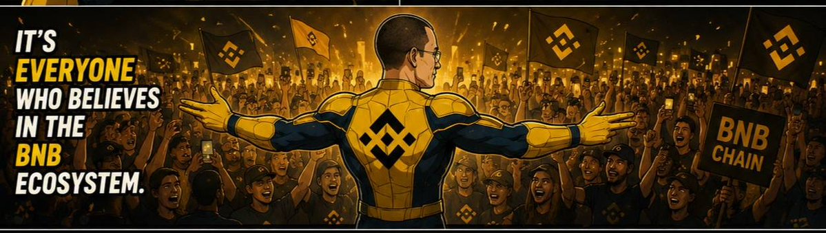 TheBinanceman's tweet photo. Community narratives are always the strongest.

BinanceMan isn't one person.

It's everyone who believes in the BNB ecosystem.

We are BinanceMan. https://t.co/UGAyD6By9D
