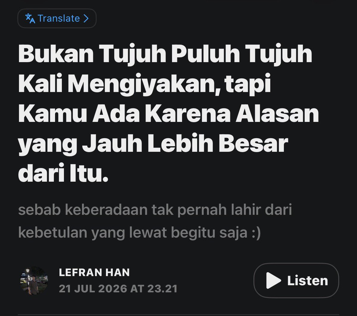 mengirimpete's tweet photo. tulisannya bagus banget 🤍
yang mau baca: 
https://t.co/4p740ui677 https://t.co/jUE8KDdvKZ