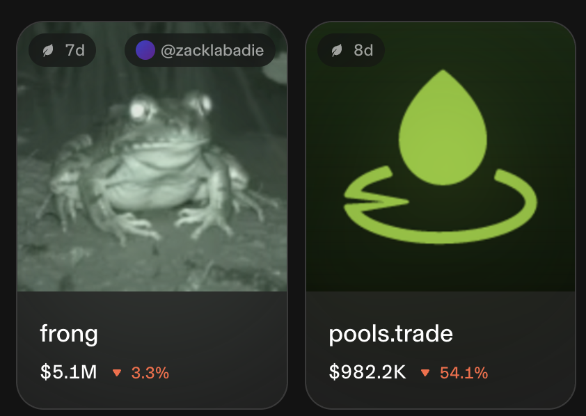 famous_dyl's tweet photo. top Uniswap memecoins
frong:native - the memcoin
$POOLS - the launchpad
you can see pools is older https://t.co/Iz1CBj9enS