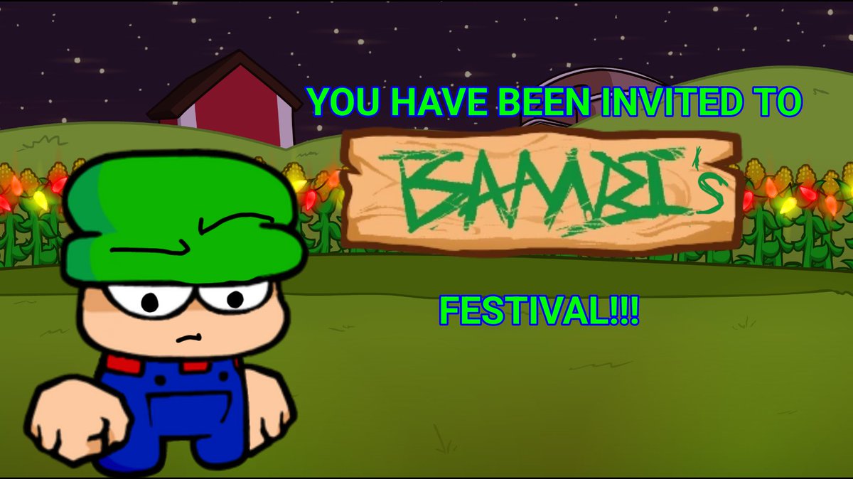 Funkin_Boy1020's tweet photo. #SCREWTHEALGORITHM

[BAMBI HAS INVITED YOU TO HIS PARODY TWITTER FESTIVAL. THOSE ARE: @paroplaymix @ZanytoTheMaxYak @Ultr4SuprPow3rs @InsideKris123 @InventerBuster @TracenBTG @TGITG_LH8R @BacklaceBabe AND @KIT_Game0verse ] https://t.co/sVw9xZro23