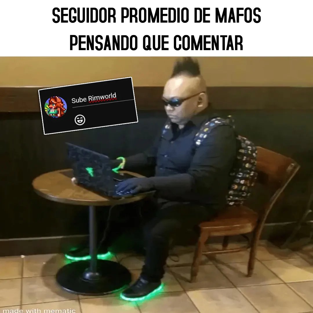 soyMAFIUS's tweet photo. He subido video 🫂 https://t.co/ZKop5QKVOI