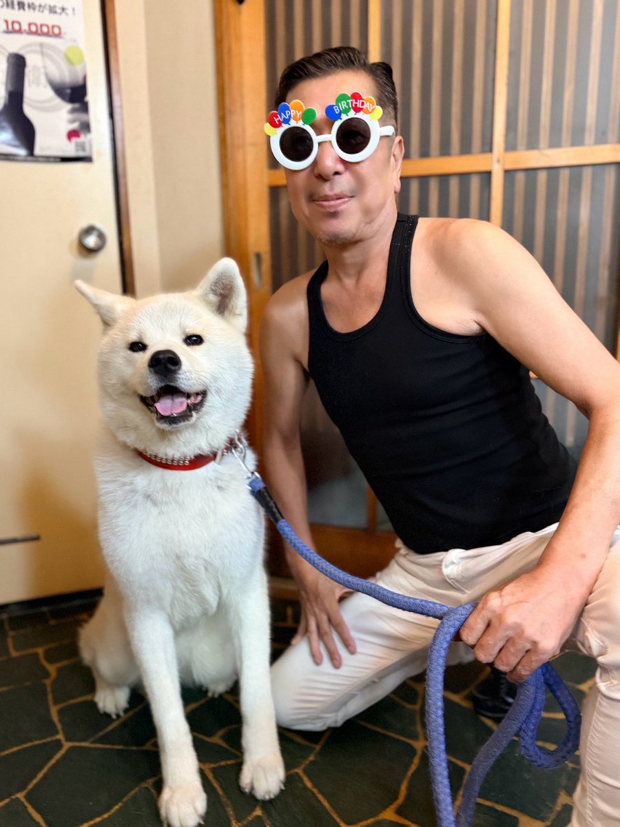 kobasake_tochio's tweet photo. 店主63歳になりました🎂優美が元気でいてくれるのが一番のプレゼントです🎁 https://t.co/qDpMnkuobd