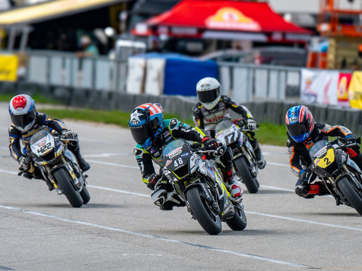 MotoAmerica's tweet photo. Practice 1 is in the books!
#minicup #motorcycle #motorsports #racing #minimoto https://t.co/KyFQ0lvsQ7