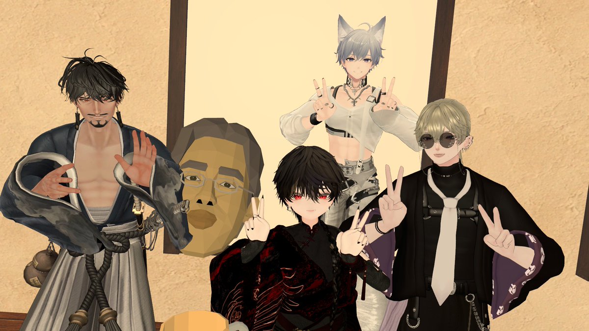 kajahukivr's tweet photo. Luminaria途中参加からのイケメン男アバター集会（）や
アフターでホラワいったり
Vket2025エリア行ったり楽しみまくりました寝ます！ https://t.co/XFmcfPL248