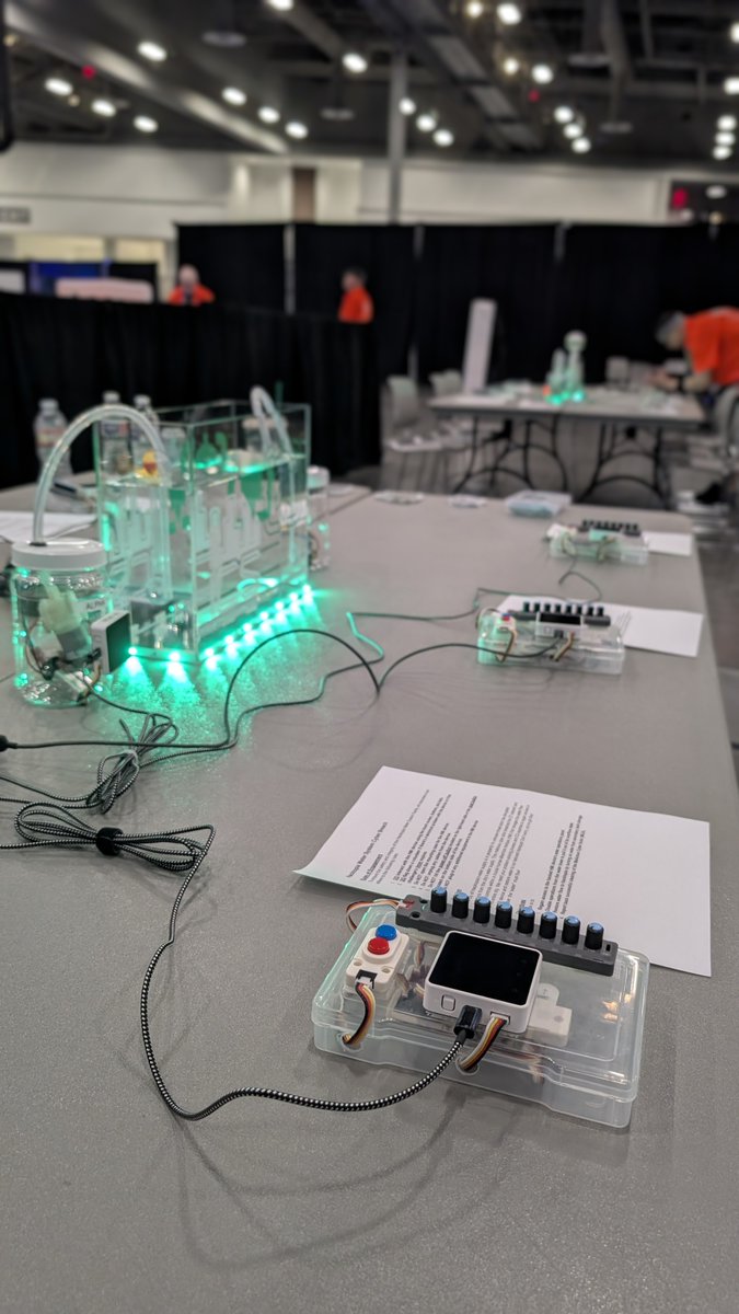 ICS_Village's tweet photo. Get hands on with the Hacktopia Water Cyber System @defcon! ⚡ https://t.co/c0FXSblSLg
