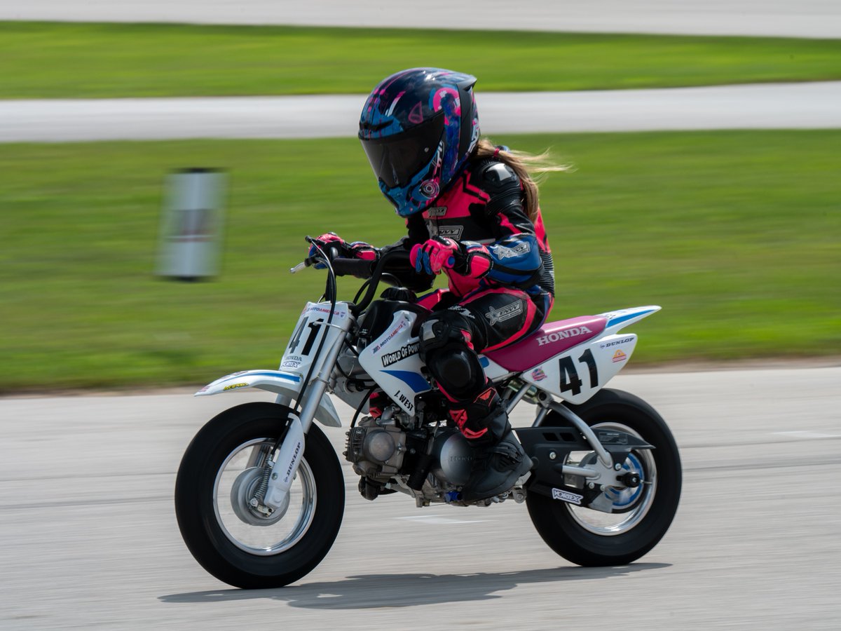 MotoAmerica's tweet photo. Practice 1 is in the books!
#minicup #motorcycle #motorsports #racing #minimoto https://t.co/KyFQ0lvsQ7