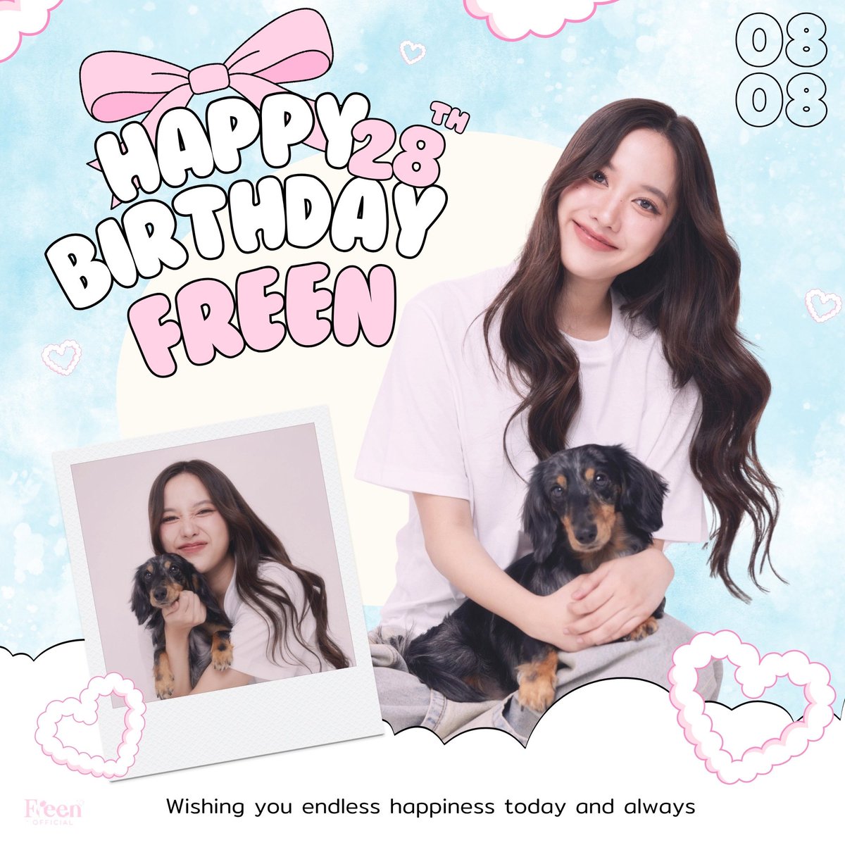 freenfanclub_'s tweet photo. ✨ Happy 28th Freen’s Day ✨

ขอให้ปีที่ 28 เป็นปีที่เต็มไปด้วยรอยยิ้ม เสียงหัวเราะ และเรื่องราวดี ๆ ในทุกวัน ขอสมหวังทุกสิ่งในทุก ๆ รายละเอียดในชีวิต และมีความสุขกับทุกก้าวที่เดิน ขอให้ในวันที่เหนื่อย ก็จะไม่เหนื่อยจนเกินไปนะคะคนเก่ง 🌷🤍

#srchafreen https://t.co/KRsO8M2kiH
