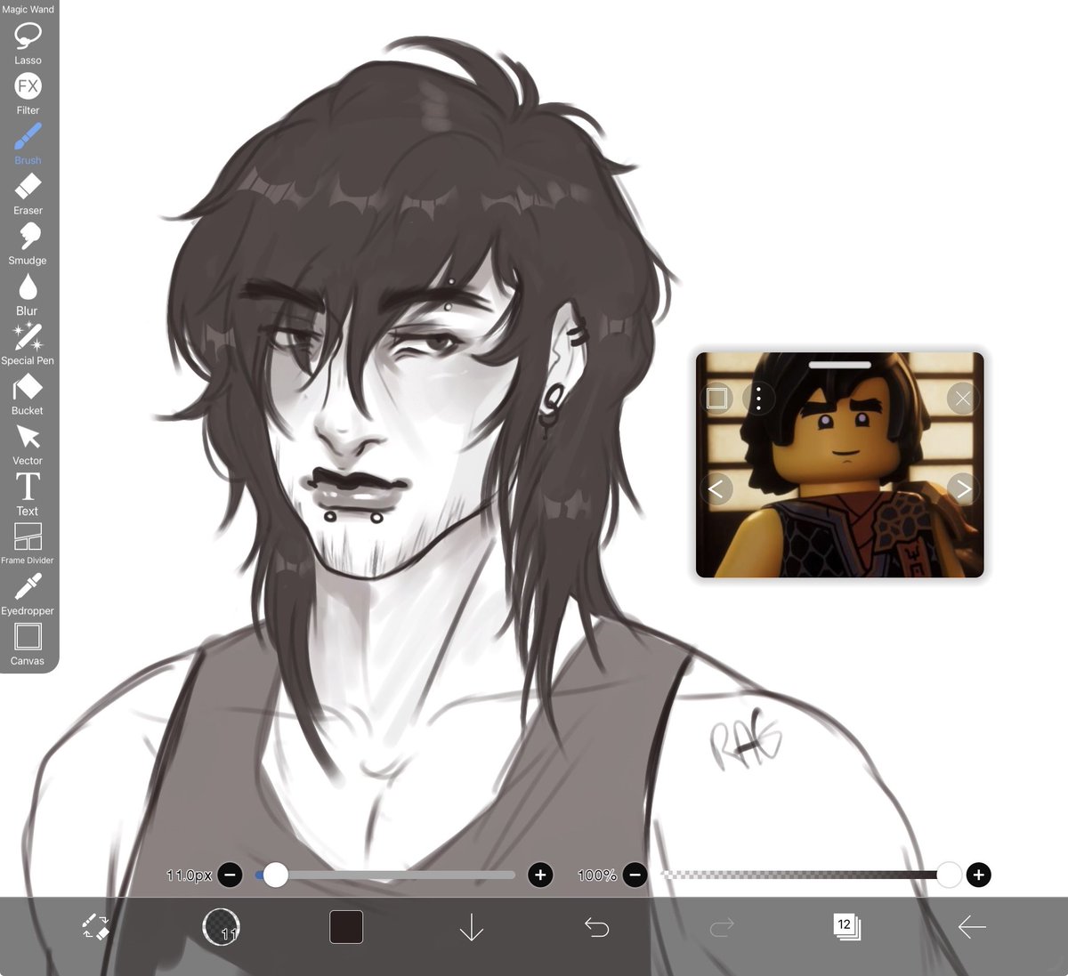 lavasboyf's tweet photo. Lil #cole wip 🙂‍↕️ https://t.co/DNCJHFSsqW