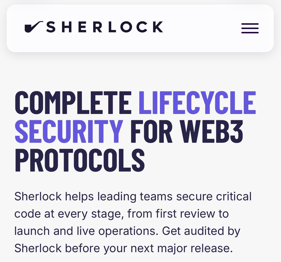 _Mr_ManXRP's tweet photo. 👀 well this is interesting.
Sherlock x Ripple

Sherlock provides lifecycle security.

I need to learn more about this company, but it looks promising. https://t.co/24r59yX7hx