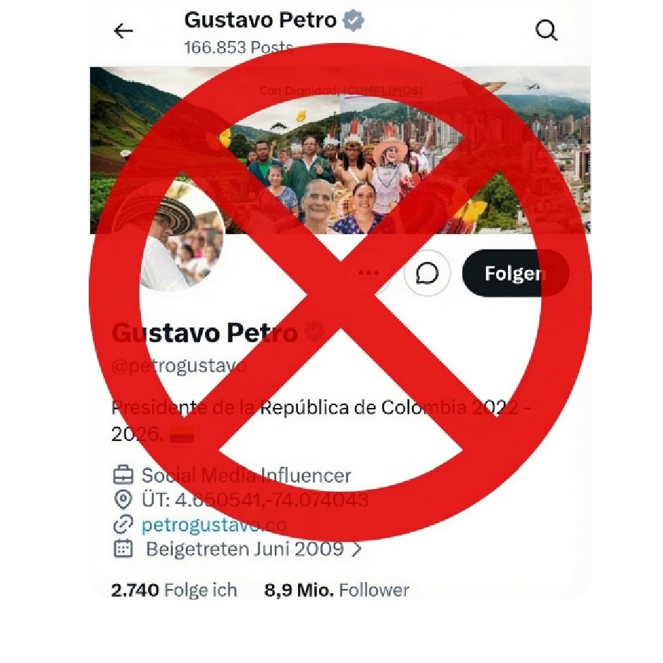 Ohrwurm14's tweet photo. Todos HOY 3:00 PM a bloquear a Petro: https://t.co/dBf6EWindL