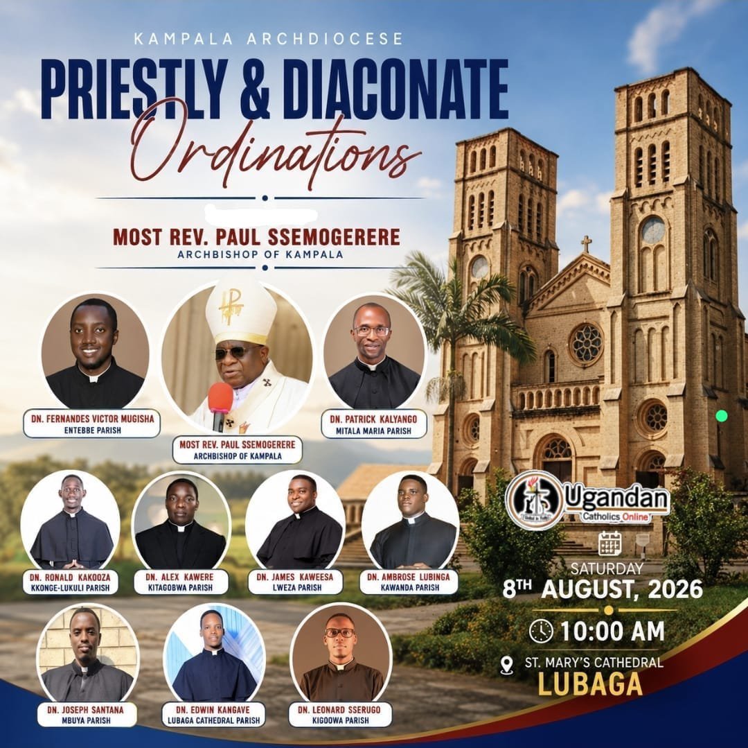 ugcatholics's tweet photo. We Shall be Live 🔴🔴🔴
Tomorrow 10am
St Mary's Cathedral Lubaga
https://t.co/uwwfspJDDx https://t.co/nd1y7dhgCH