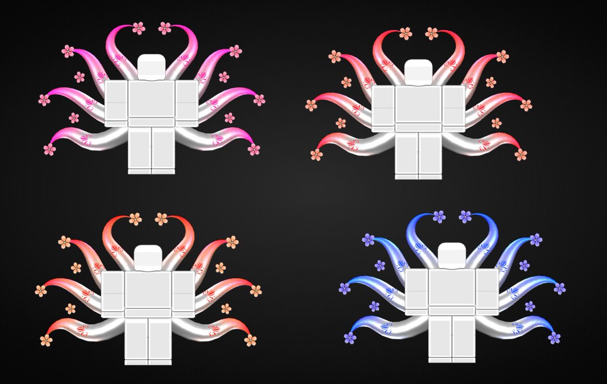 AymaneStudio's tweet photo. Kitsune tails ugc #robloxUGC #roblox #robloxdev 
base color texture https://t.co/rOy4tqXALW
