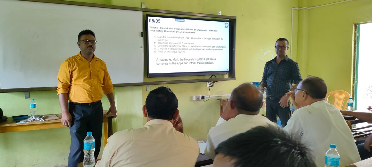dcwestk_anglong's tweet photo. Enumerator and Supervisor Training for Census 2027 is currently underway in West Karbi Anglong, strengthening the capacity of field functionaries for the smooth, accurate, and efficient conduct of the upcoming Census.
@CMOfficeAssam https://t.co/8U3KOawR5f