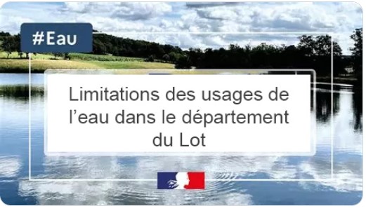 Image de Préfète du Lot - #Eau | Malgré un épisode orageux relativement important observé le 3 août, les conditions anticyclon