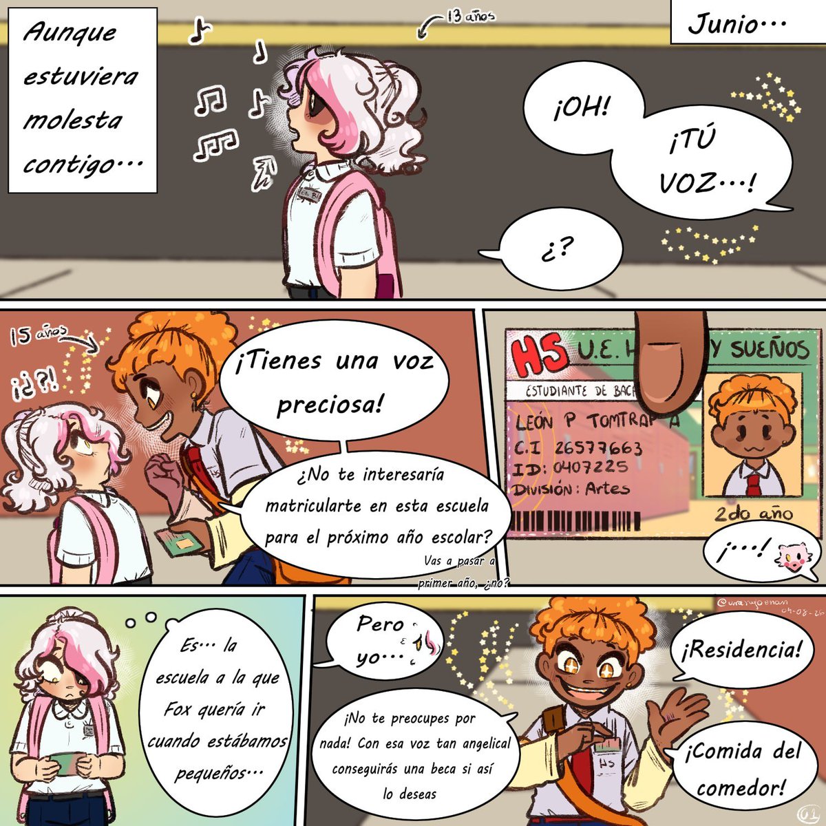 UrranejoEnan's tweet photo. Aún así ella se preocupa por él a su manera 🫂🩷
#FNAFHS #FNAFHSPTS
[Extra canónico] https://t.co/an6bF097zq