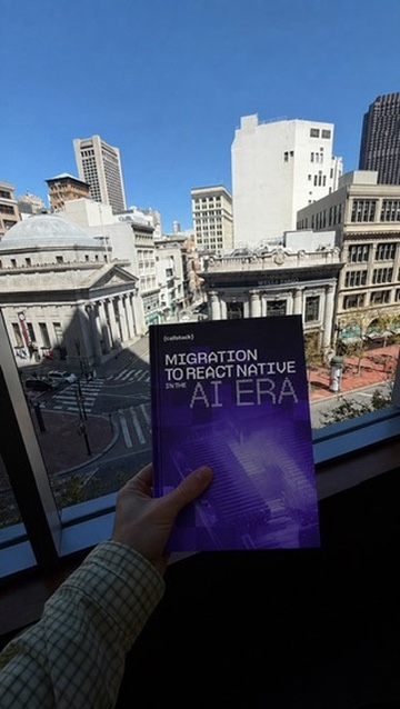 grabbou's tweet photo. We've spent 10 years migrating companies to React Native. Earlier guides focused on traditional brownfield migrations.

AI makes greenfield and hybrid paths more realistic. Agents can inspect native behavior and recreate existing flows.

In this guide, we break down how it works ⬇️
