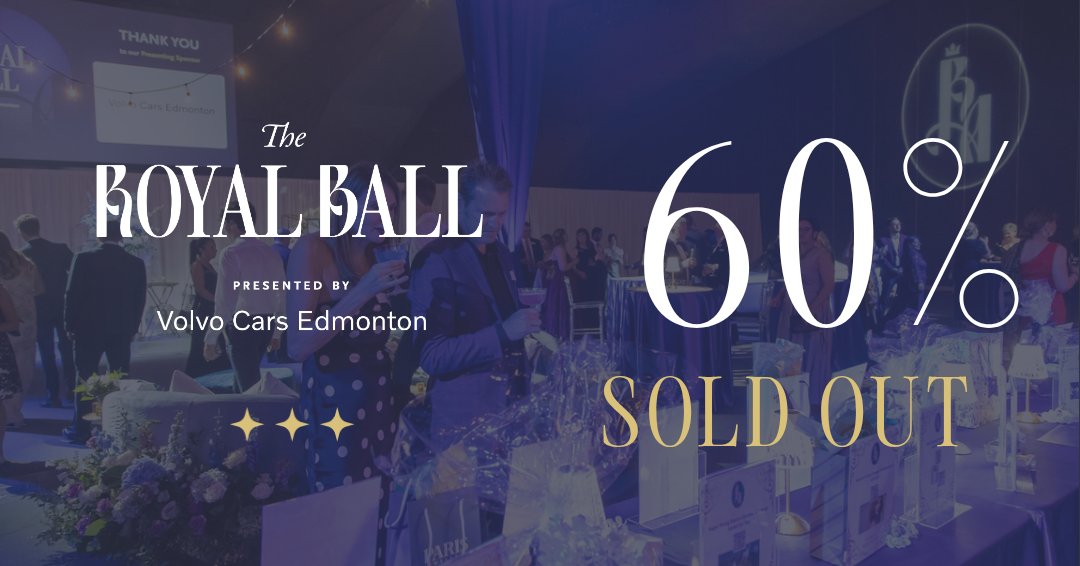 rahfoundation's tweet photo. Royal Ball 2026 is 60% sold out!
 
Join us for an unforgettable evening supporting the Royal Alexandra Hospital. Every seat filled represents a commitment to advancing care, strengthening our community, and shaping the future of healthcare.
 
Get tickets: https://t.co/a9WyW5PJdu https://t.co/KkBDHbDWeH