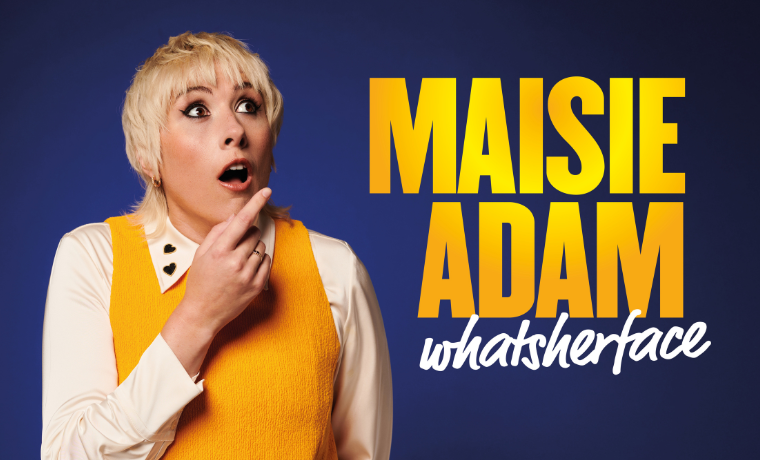 demontforthall's tweet photo. Maisie Adam: Whatsherface – Fri 19 Feb 27

Straight off the back of Taskmaster, A League Of Their Own, and Last One Laughing, @MaisieAdamComedy is back with her new show Whatsherface. 🤣

Book now:
https://t.co/Qg1r5muftT https://t.co/6xCJC5GTYq
