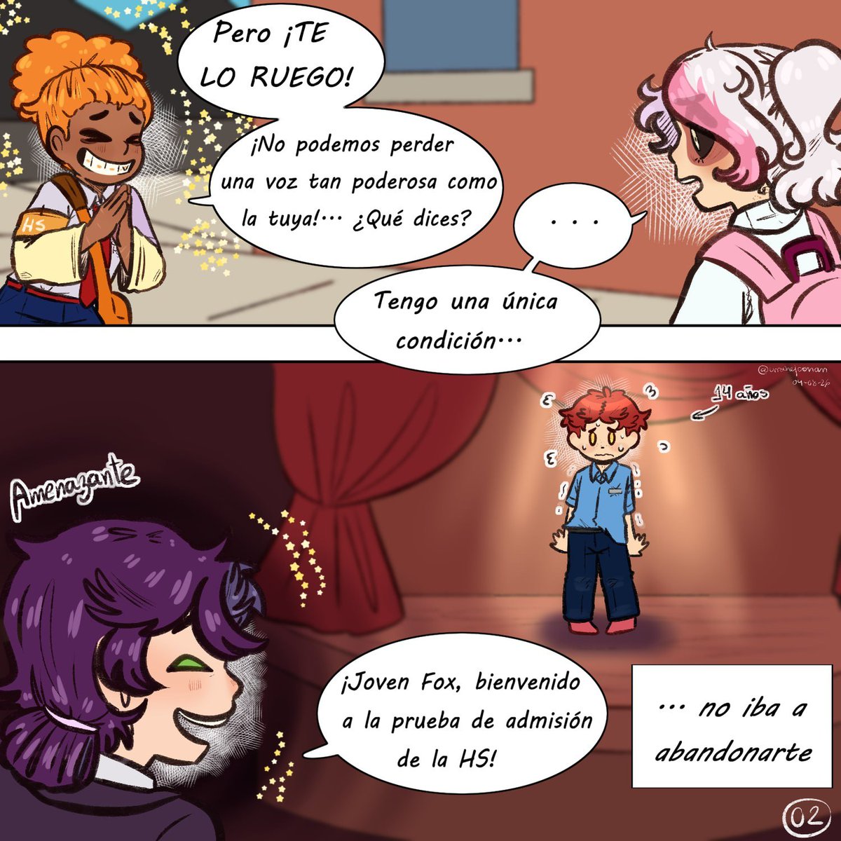 UrranejoEnan's tweet photo. Aún así ella se preocupa por él a su manera 🫂🩷
#FNAFHS #FNAFHSPTS
[Extra canónico] https://t.co/an6bF097zq