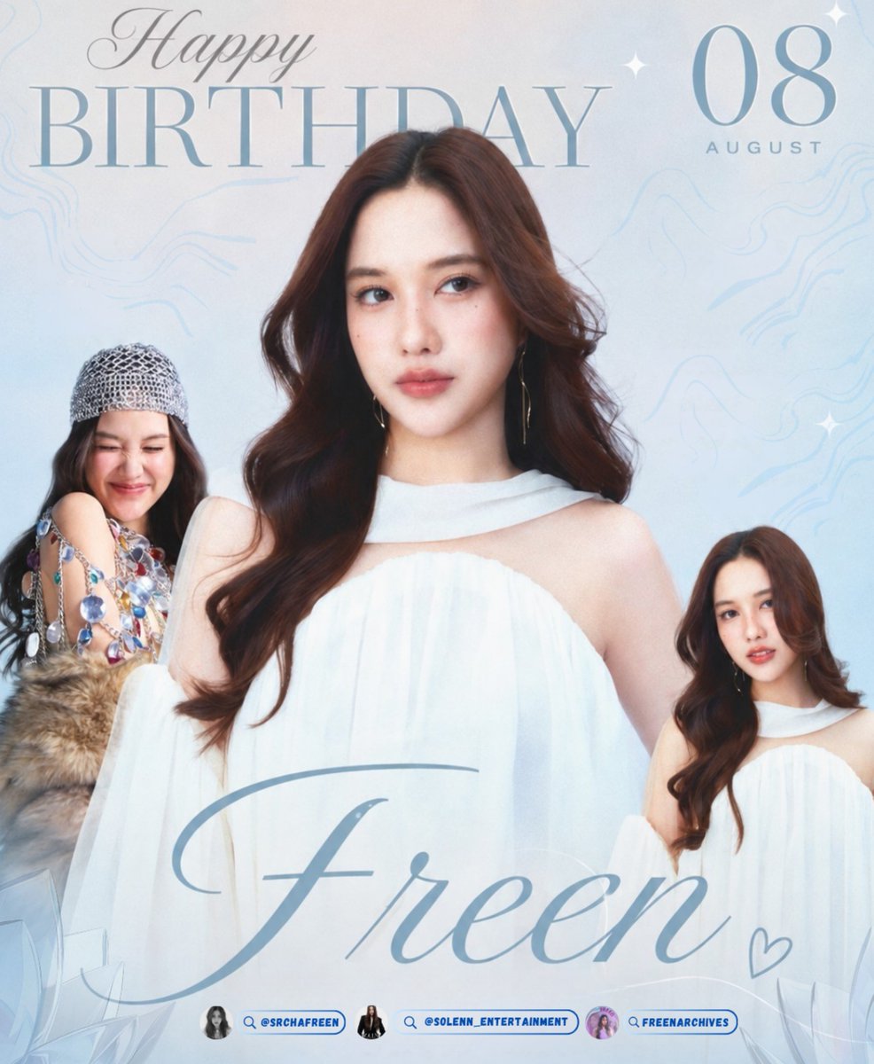 freenarchives's tweet photo. Happy 28th birthday, Freen Sarocha🎂 May life continue to surprise you with the same magic you've given to others. May your heart always feel at home wherever life takes you. Wishing you good health, happiness, &amp; memories you'll treasure forever🤍

พวกเรารักคุณมากๆ🌷

#srchafreen https://t.co/MpW6IXNpux