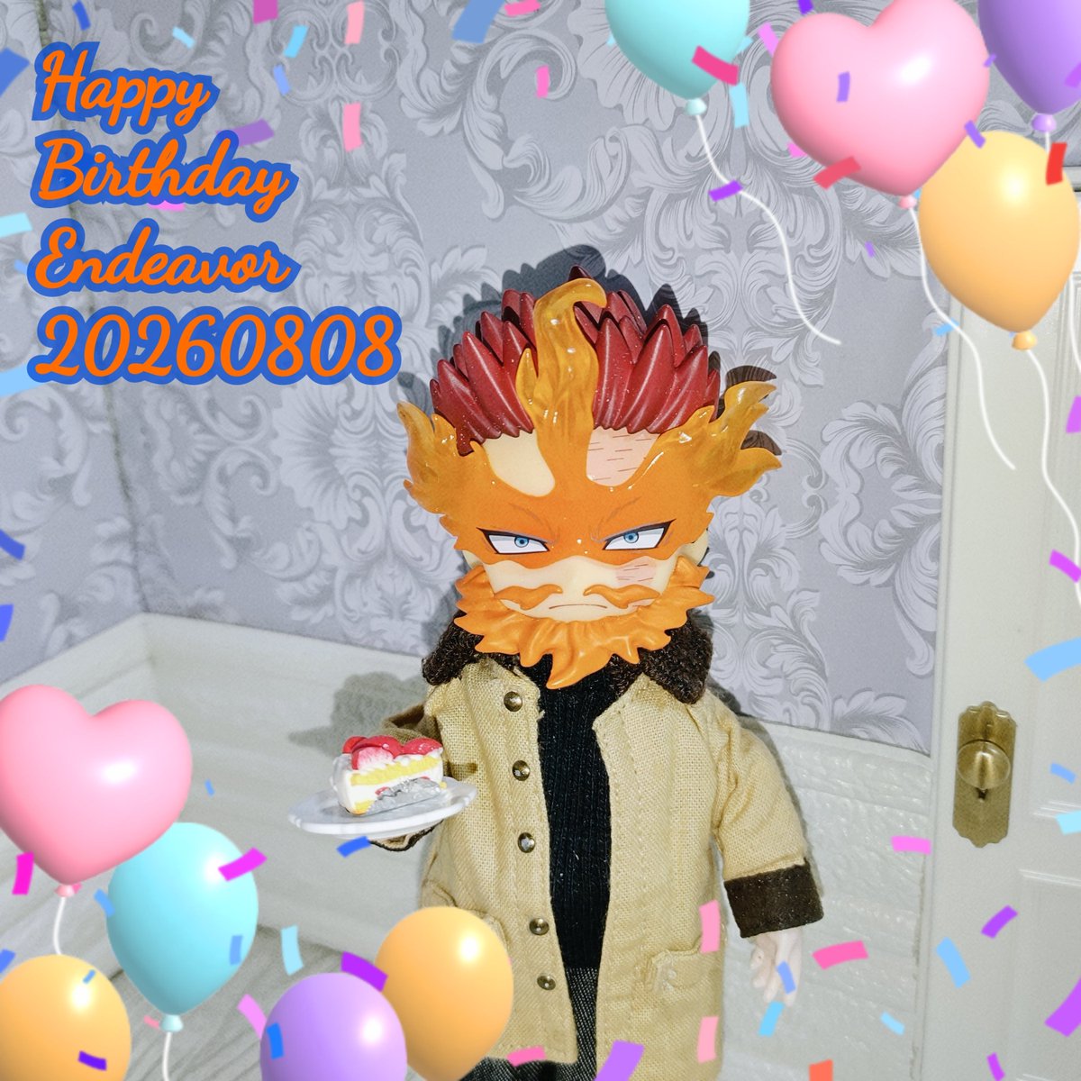 akira_86_'s tweet photo. 生まれてきてくれてありがとう🔥
ずっと見てるよ🎉

 #エンデヴァー生誕祭2026
#エンデヴァー誕生祭2026
 #轟炎司生誕祭2026
 #轟炎司誕生祭2026 https://t.co/jyqkj7MOwD