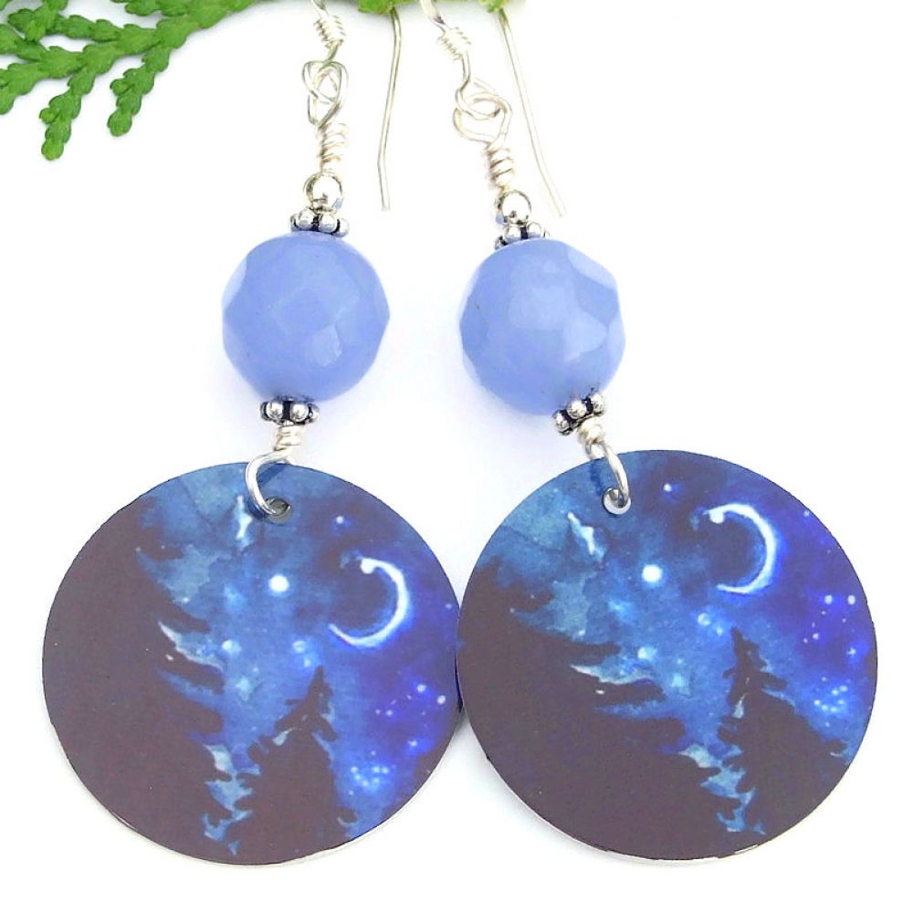 ShadowDogDesign's tweet photo. Lovely &amp; Lightweight #Night Sky w/ #Moon &amp; Stars #Earrings!  via @ShadowDogDesign #ShopSmall #Handmade #NightLover #NightSkyEarrings      https://t.co/GlbbAYB193 https://t.co/8h9kRFoNtR