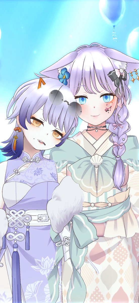 Lil_lil1202's tweet photo. @runa_2yan 

ルナちゃんの色のセンスが好きです🥰 https://t.co/aBZU2r3wmE