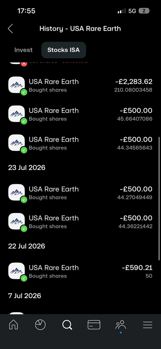 MrConviction690's tweet photo. Scooped 500 shares of $USAR between $14-15 already 31% up 

A nigga has now acquired - 

4000 $TMC shares 
200 $MP shares 
500 $USAR shares 
1000 $UAMY shares 

Give me another higher low and I may approach all in on the critical minerals and metals sector. 

God willing https://t.co/Bx1K7FsIqL