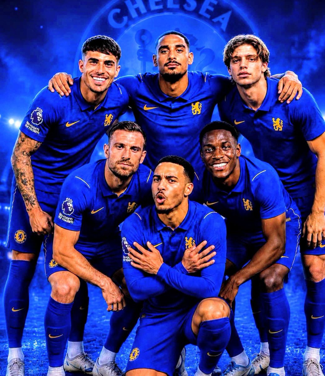 Jam28CFC's tweet photo. Chelsea New Blue Gladiators. 🥶🥶

Max Lacriox ⚽️🔥

Marco Palestra ⚽️🔥

Morgan Rogers ⚽️ 🔥

Jordan Henderson ⚽️🔥

Danny Welbeck ⚽️🔥

#CFC https://t.co/CIHYSyrt0G
