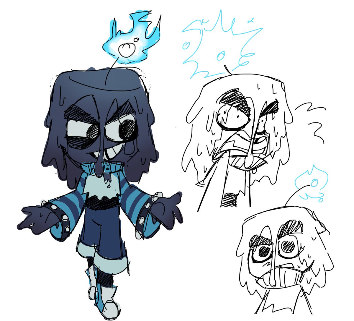 quackkrya's tweet photo. new toon design pissed me THE FUCK OFF so i redesigned waxmell https://t.co/Frgzh3zsnF