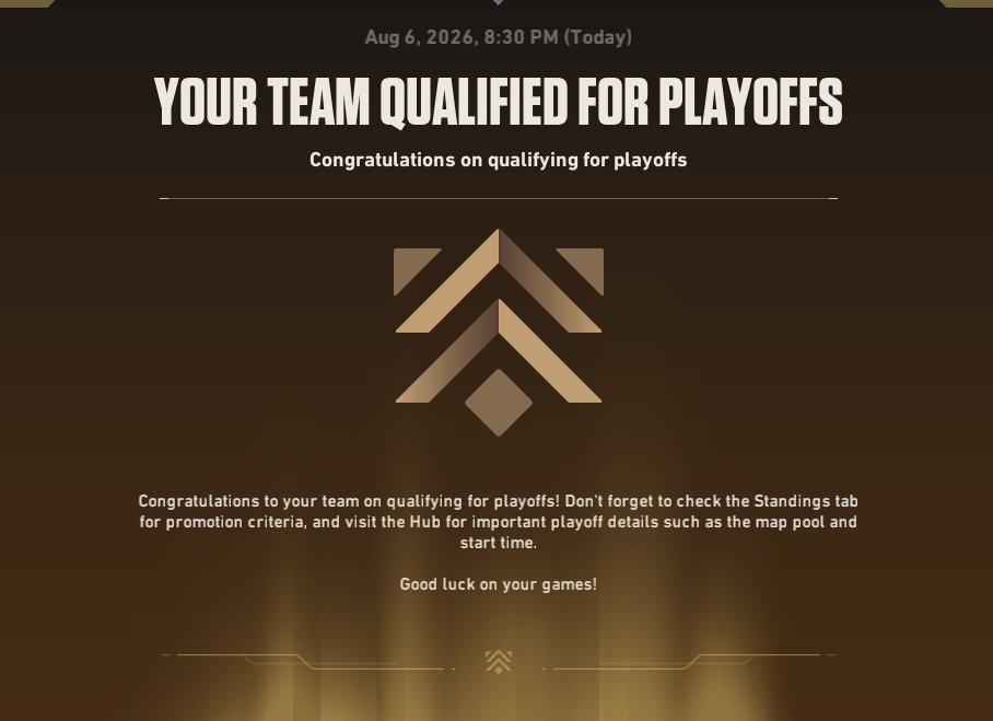 TSKOfficiel's tweet photo. 📢 TSK Pôle Valorant 🎯

🎉 QUALIFIÉS POUR LES PLAYOFFS ! 🎉

GG WP à notre Roster HEL !

Pas l'objectif principal, mais on est allés chercher les derniers points sur une 3ème revanche remportée.  Décidément !💪

#TSK #Valorant #Premier #Playoffs #eSport https://t.co/7WeQ3clHQJ