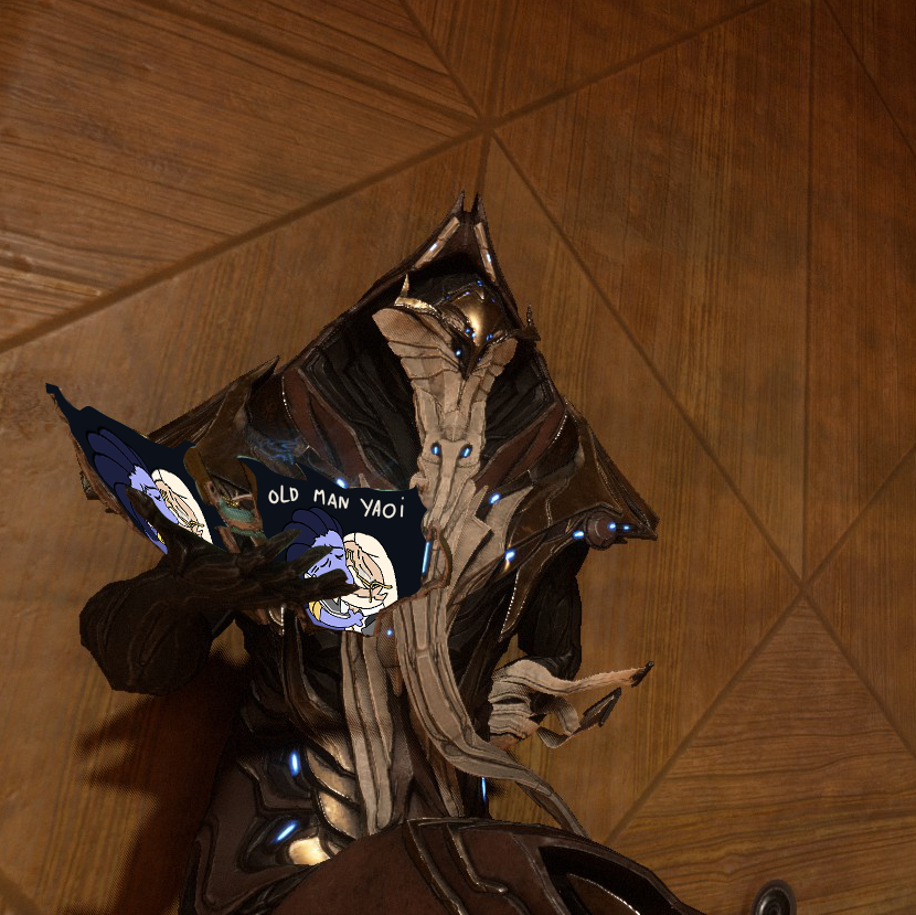 KirianSir's tweet photo. The texts of the grimoire contain the forbidden knowledge of the void
#warframe https://t.co/ZHzl9r45hk