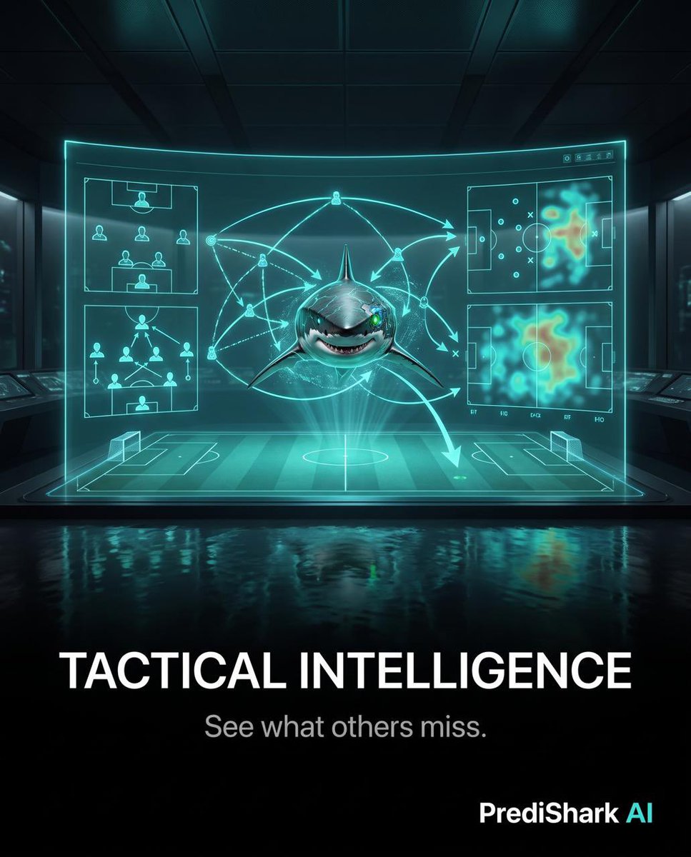 PrediSharkAI's tweet photo. See what others miss. π¦
While others watch the game, we analyze every second.
Real-time insights. Smarter decisions.
https://t.co/Gc1m2WC6hx
#PrediSharkAI #SportsAI #Football #Data https://t.co/bsDTkWBj63