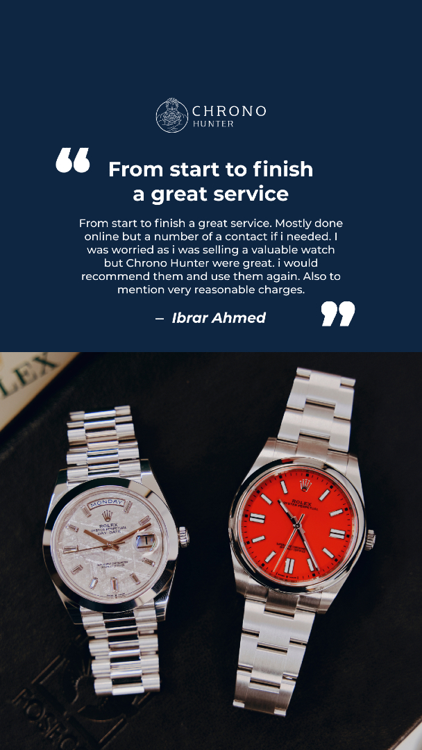 TheChronoHunter's tweet photo. Trusted by thousands of watch sellers. Sell your Rolex the smart way with multiple offers from our network of reputable buyers. #SellMyRolex #ChronoHunter https://t.co/cu645iWhDj