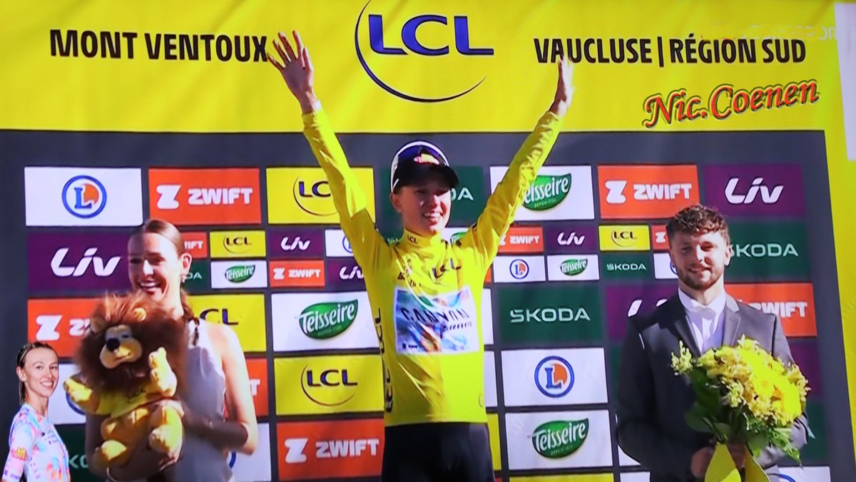 NicCoenen's tweet photo. Mont Ventoux  Winner  Kasia Niewiadoma  7-8-2026 https://t.co/jKvLegv30v