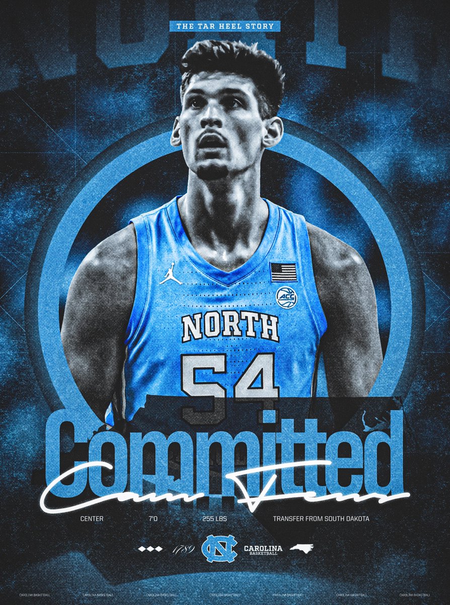 tarheelstory's tweet photo. Cameron Fens ➡️ Tar Heel 👏🐏 https://t.co/HFgvbrnw9w