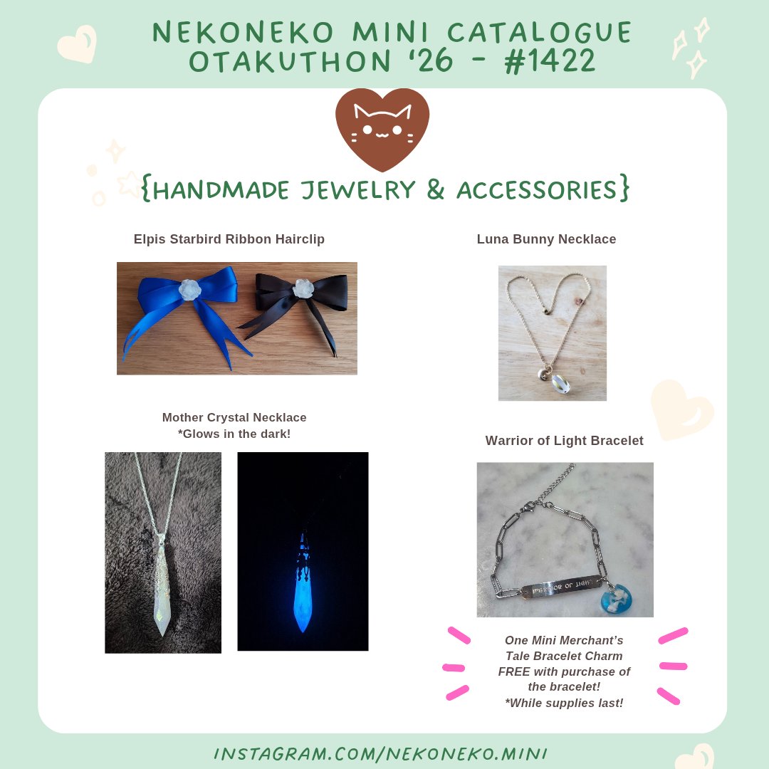 nekoneko_mini's tweet photo. Otakuthon Day 1 COMMENCE! I will be tabling with @RuiAkiya this weekend at Table 1422☺️

I'm holding a FLASH SALE for my  FFXIV jobstones on my online store from Today to Sunday as they are unavailable at my table this weekend (see my IG for deets):  https://t.co/y0zLVG77MC https://t.co/x36QrGSXwo