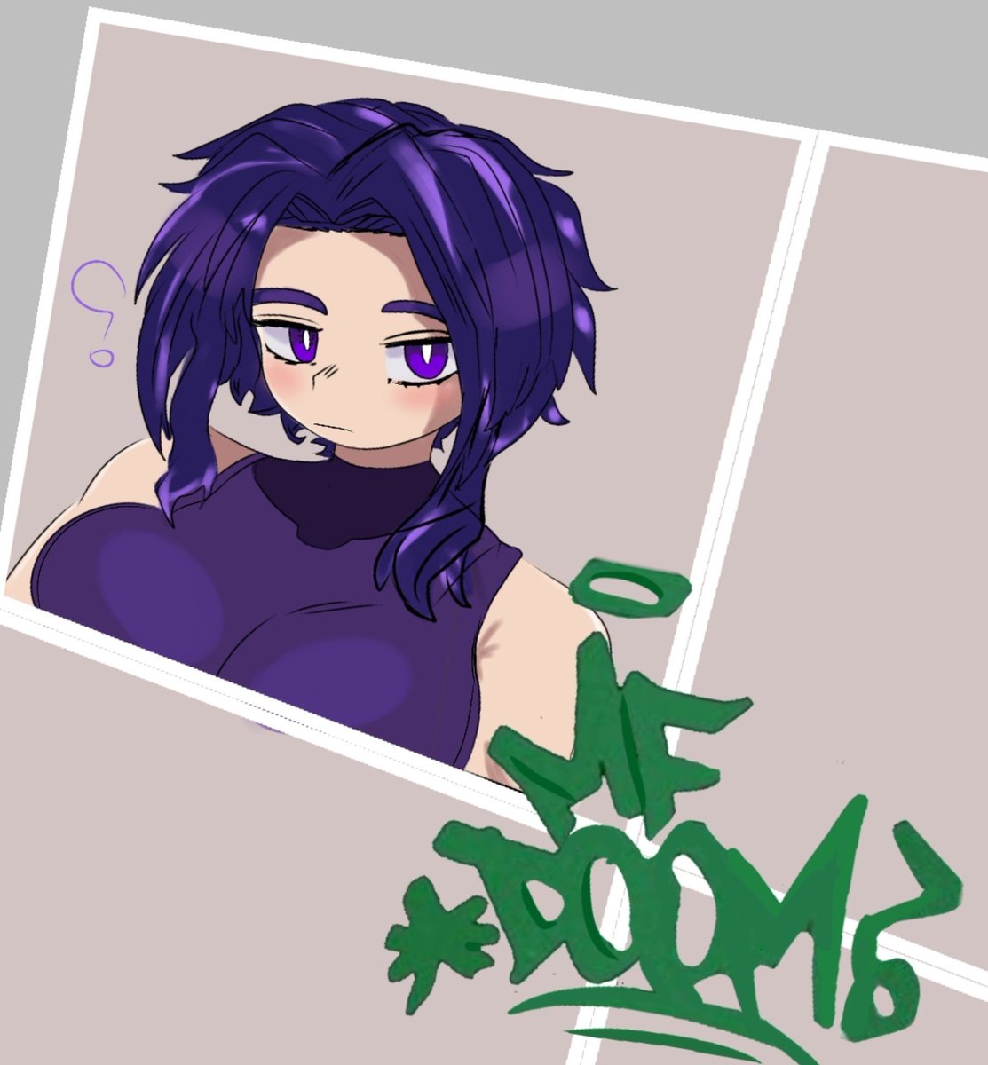 1RavenDreams's tweet photo. Lady Nagant (Profile slot) #MHA https://t.co/wRxNNtcApm