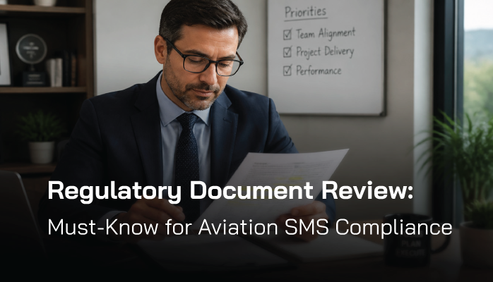 SMS_Pro's tweet photo. Regulatory Document Review: Must-Know for Aviation #SMS Compliance https://t.co/cGpQ0vzVzZ https://t.co/cF1q56C0c8