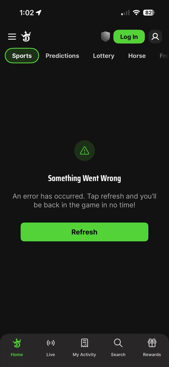 DiniBurna's tweet photo. The liberals (my workplace) has DraftKings blocked on the WiFi. Hell of a way to ruin my Friday #Shrink https://t.co/C4HceoxMuF