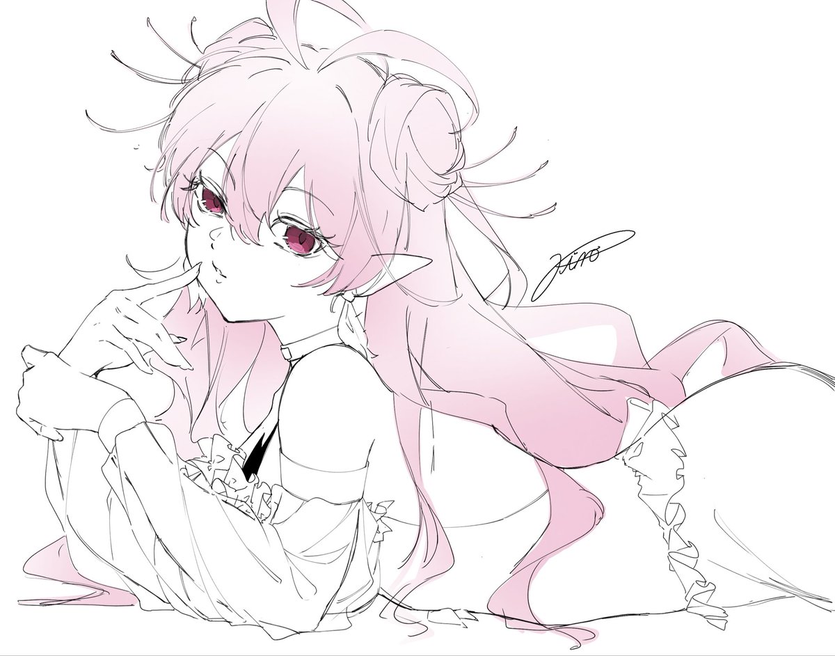pino_tyama's tweet photo. 久しぶりにTikTokのライブにお邪魔させて頂いて影響されて描いたアム様です!!
いっぱい語れて楽しかった😇😇😇 https://t.co/KSV0KMIIXK