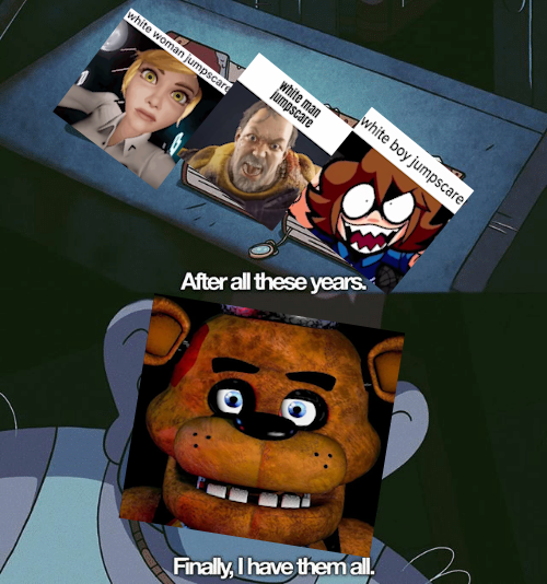 AnimakerSource's tweet photo. Now Adding Gregory boy...
White human jumpscare is now complete!

Thank you Frickbears! https://t.co/IdnIeqt2ub