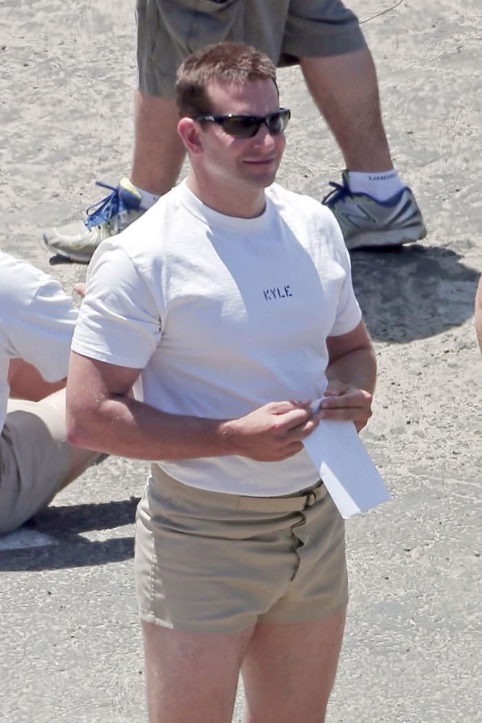 PridePopCulture's tweet photo. Bradley Cooper’s Ass Makes Grand Appearance In Dangerously Tiny Shorts. https://t.co/nlErO170pt