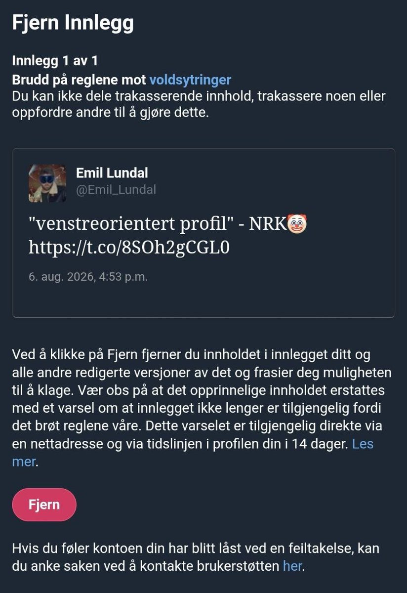 LiseSorensen_ tweet picture