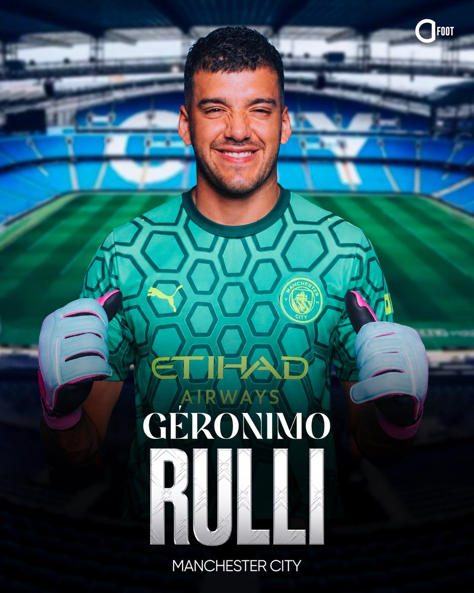 ActuFoot_'s tweet photo. 🚨🚨 HERE WE GO ! RULLI 🇦🇷 SIGNE 2 ANS À MANCHESTER CITY !!!! 🩵✅

🗞️ @FabrizioRomano https://t.co/s5OyiKFsec