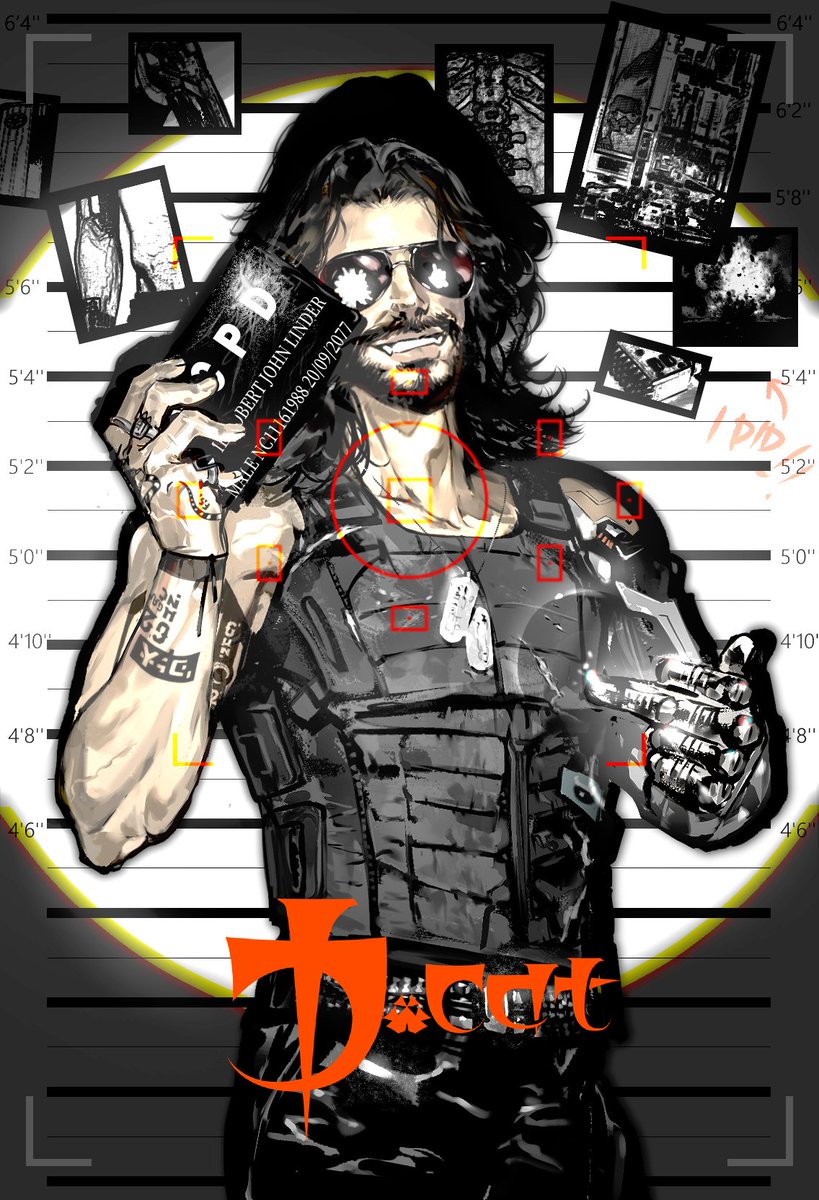 deadcat_soul's tweet photo. #JohnnySilverhand
commission https://t.co/3AoVtLmCfk