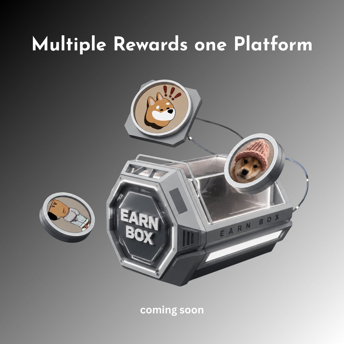 TheEarnBox's tweet photo. One stop platform to explore rewards 👀

trading goes live on 8th Aug 16:30 UTC

Retweet &amp; Drop your solana wallet address https://t.co/ujT8t9tzXu